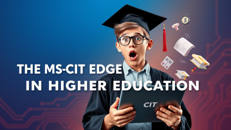 The MS-CIT Edge in Higher Education